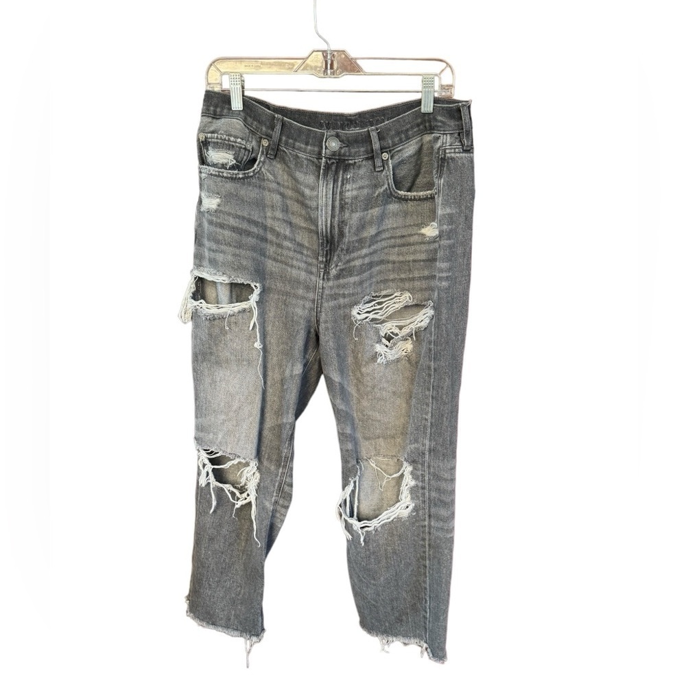 American Eagle Highest Waist '90s Boyfriend Jean Size 14 short